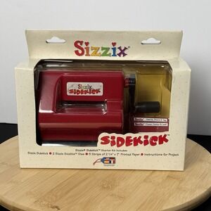 Sizzix Sidekick Red Starter Kit Die Cutting And Embossing Portable Manual
